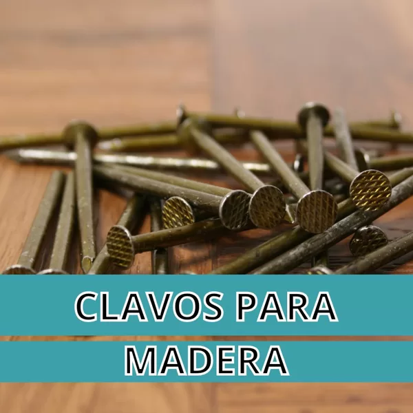 Clavos de madera