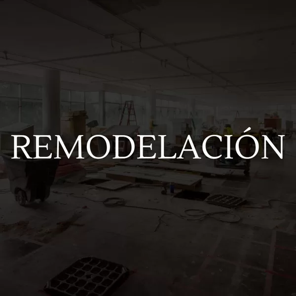 Remodelación de espacios