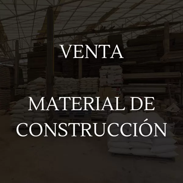 Venta de materiales de construcción