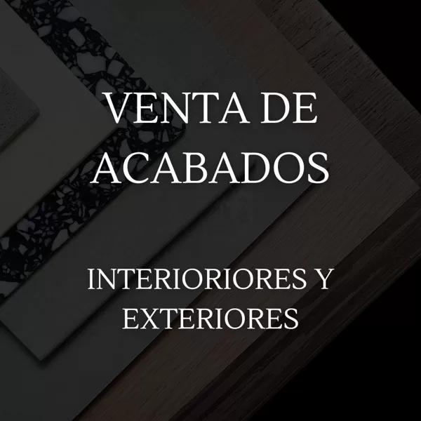 Venta de acabados